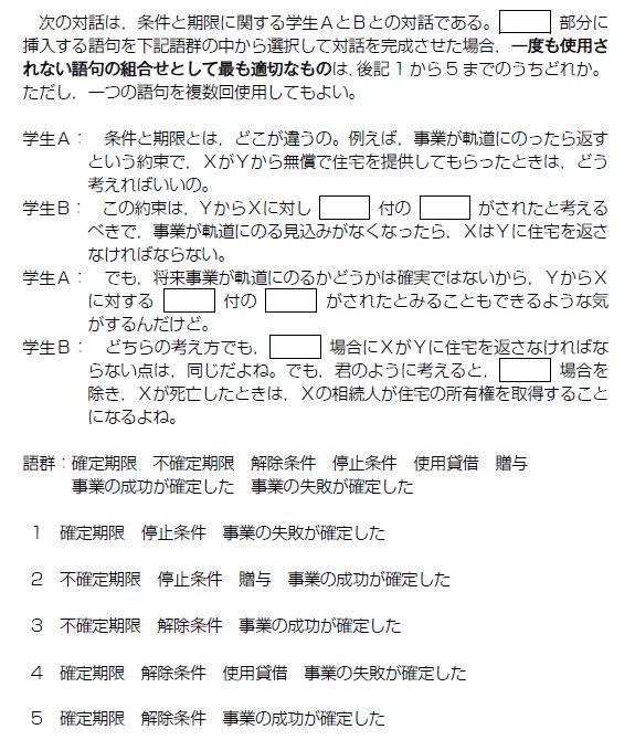 良問をピックアップ――司法書士試験の民法の過去問から